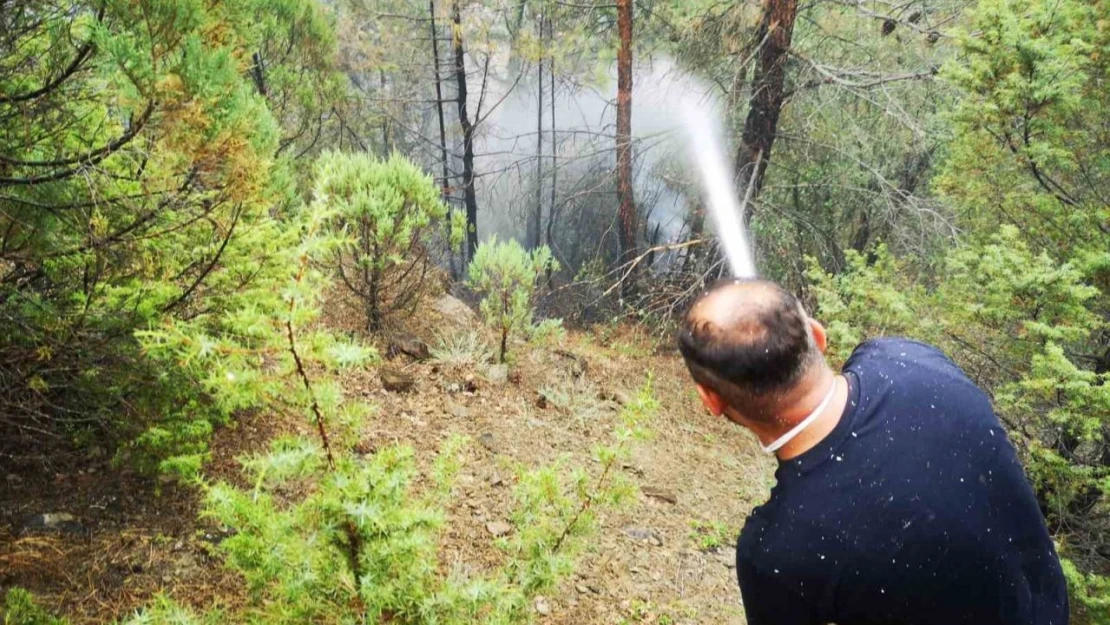 Karabük'te Orman Yangını Kısmi Olarak Kontrol Altına Alındı