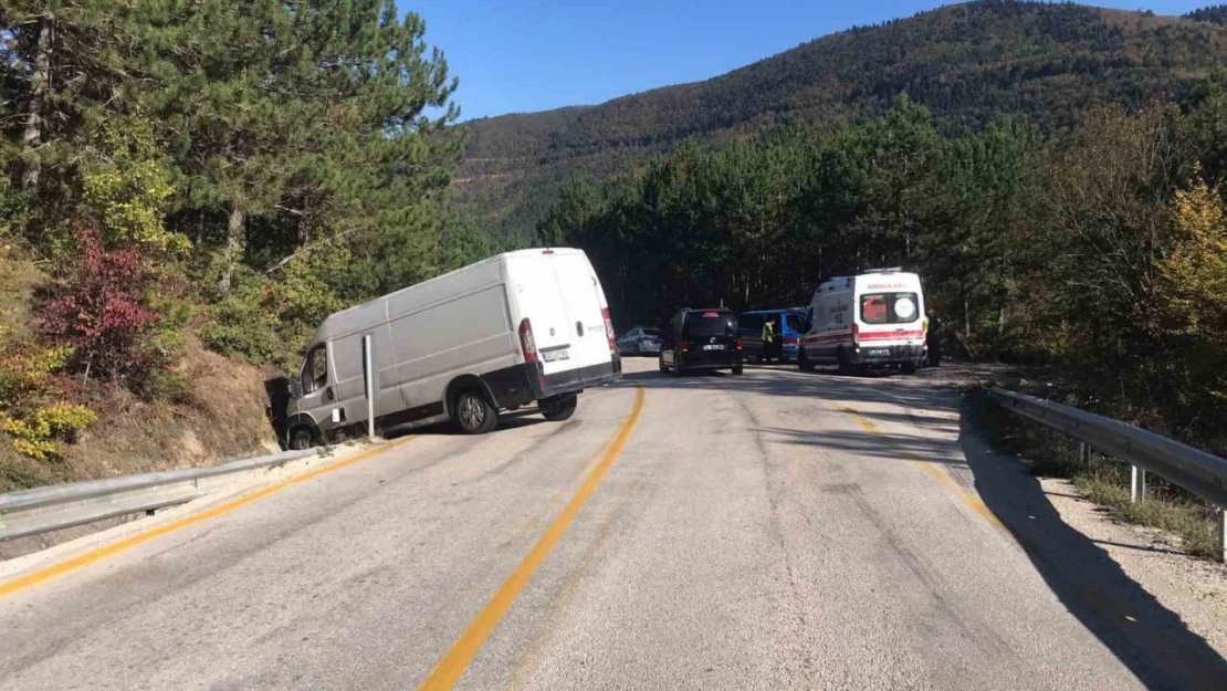 Karabük'te Trafik Kazası : 1 Yaralı