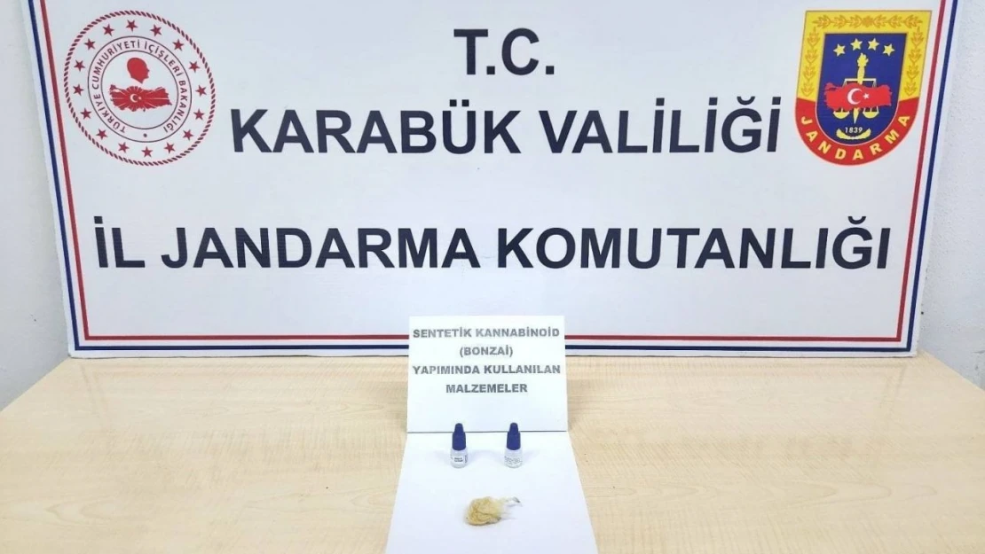 Karabük'te Uyuşturucu Operasyonu: 1 Gözaltı