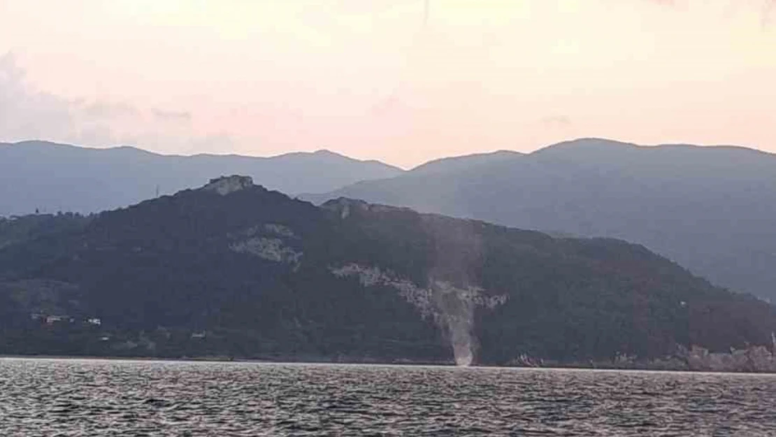 Karadeniz'de Oluşan Hortumlar Kamerada