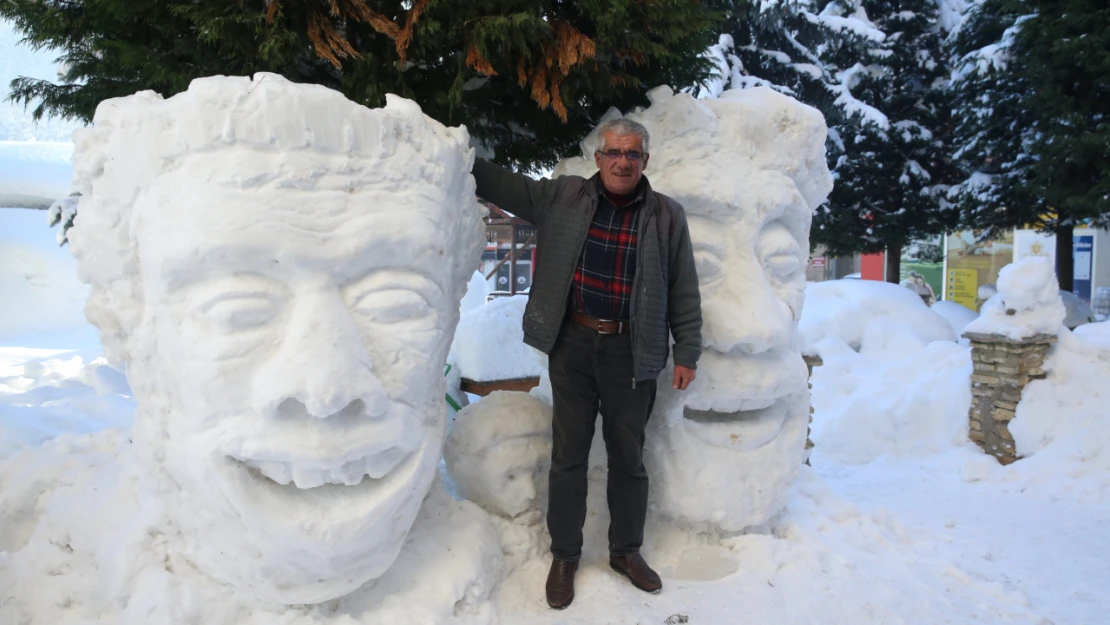 Kardan Heykeller Beğeni Topluyor