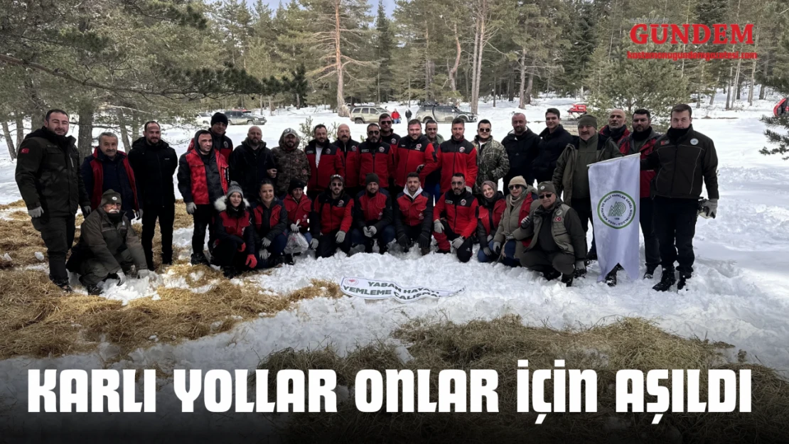 Karlı Yollar Onlar İçin Aşıldı