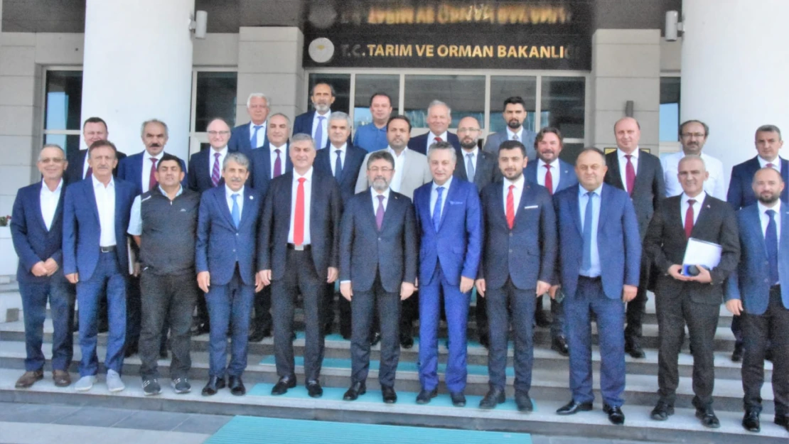 KASİAD'tan Bakan Yumaklı'ya ziyaret