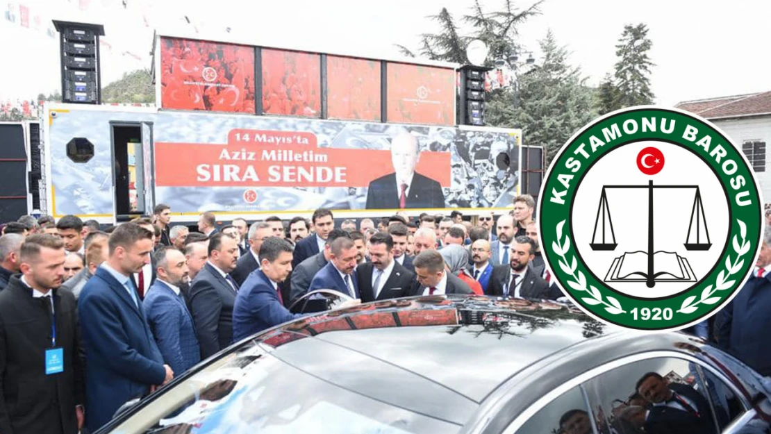 Kastamonu Baro'sundan miting uyarısı