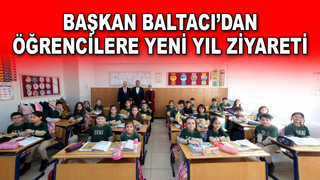 Kastamonu Belediye Başkanı Baltacı'dan Öğrencilere Yeni Yıl Ziyareti