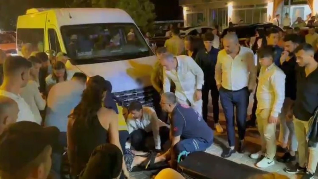 Kastamonu Cide'de minübüs yayaya çarptı