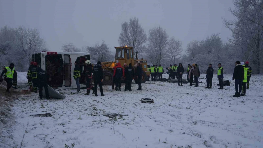 Kastamonu'da 6 Kişinin Öldüğü Otobüs Kazasında 27 Kişi Taburcu Edildi