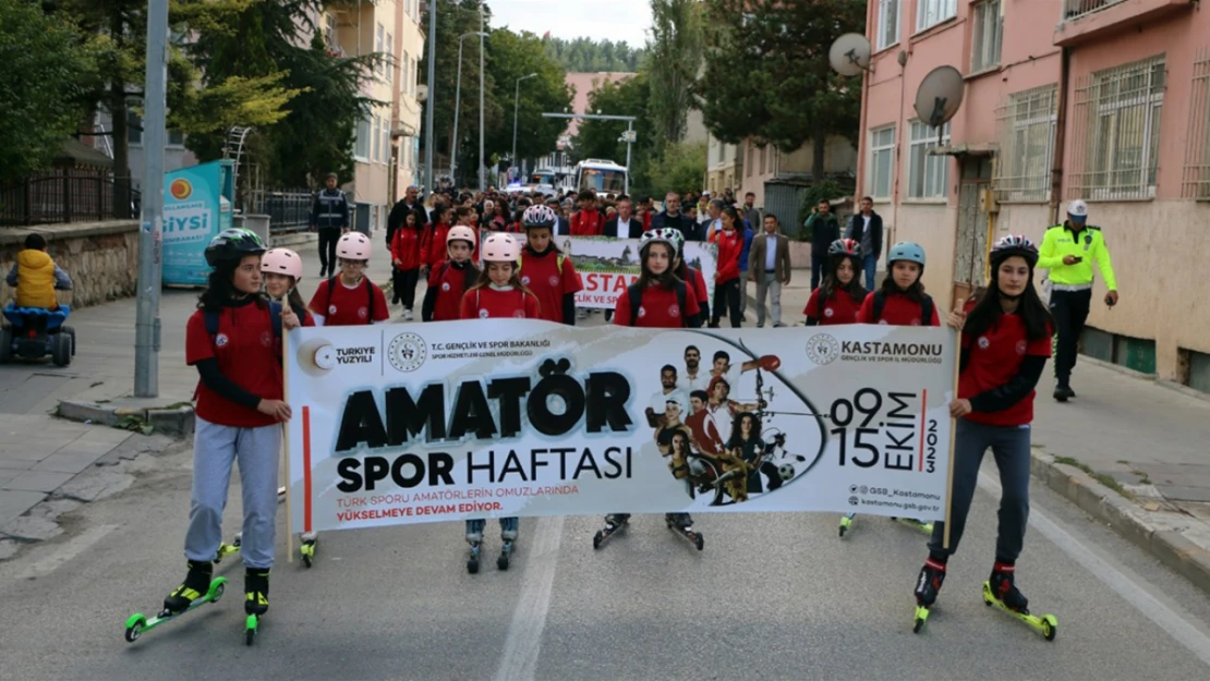 Kastamonu'da Amatör Spor Haftası açılış töreni yapıldı