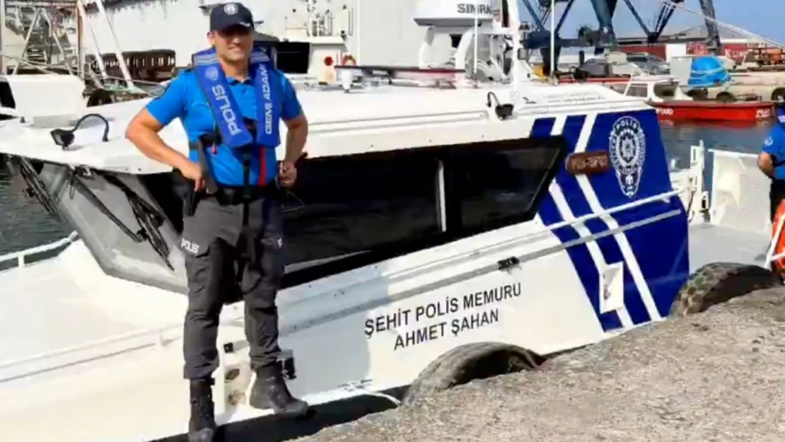 Kastamonu'da Ares Kontrol Botuna Şehit Ahmet Şahan'ın Adı Verildi