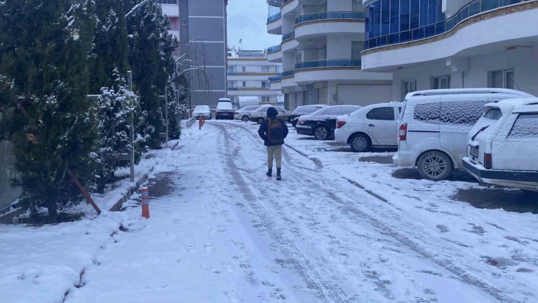 Kastamonu'da Kar Yağışı Etkili Oldu