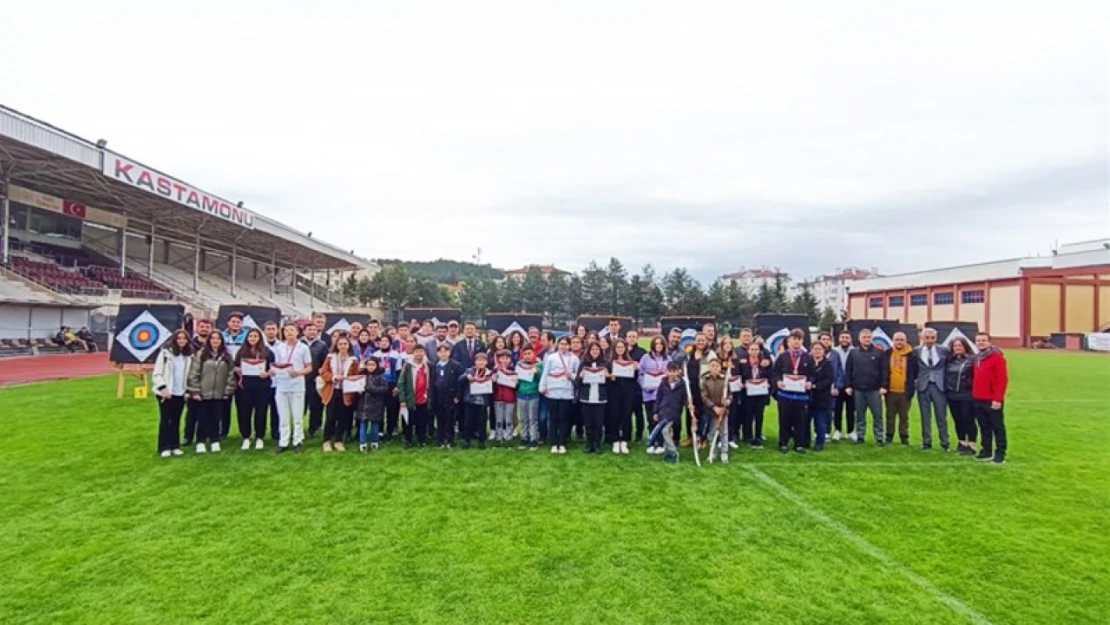 Kastamonu'da okçulukta dereceler belli oldu