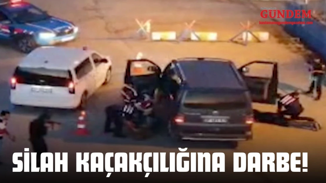 Kastamonu'da Silah Kaçakçılığına Darbe!