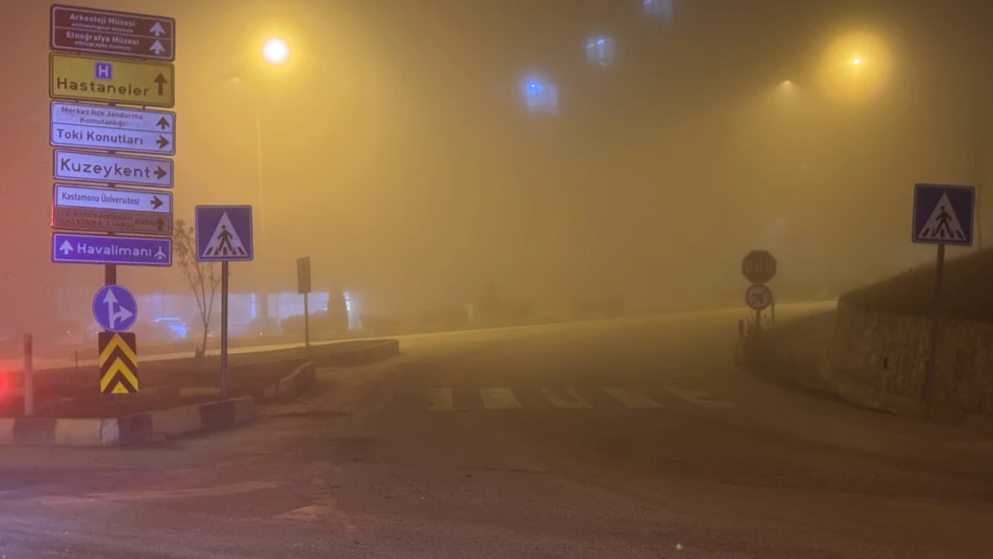 Kastamonu'da Sis Etkisini Sürdürüyor