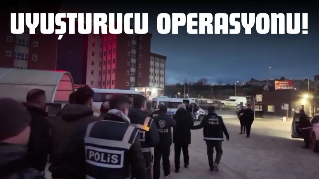 Kastamonu'da Uyuşturucu Operasyonu!