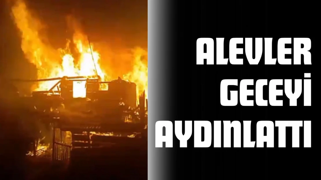 Kastamonu'da Yangın Paniği