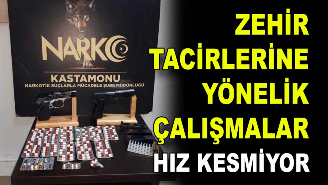 Kastamonu'da Zehir Tacirlerine Fırsat Yok