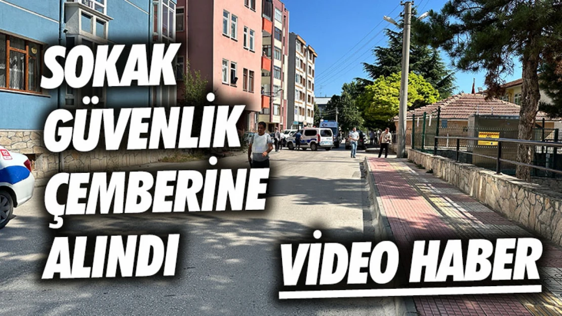 Kastamonu'daki Çatışmadan Yeni Görüntüler: Sokak Güvenlik Çemberine Alındı