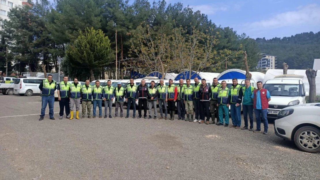 Kastamonu'dan deprem bölgesine veteriner hekim desteği