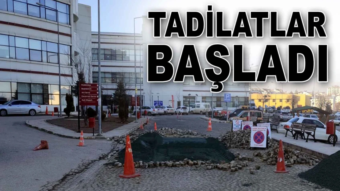 Kastamonu Eğitim Araştırmada Çevre Düzenlemesi Tadilatı Başladı