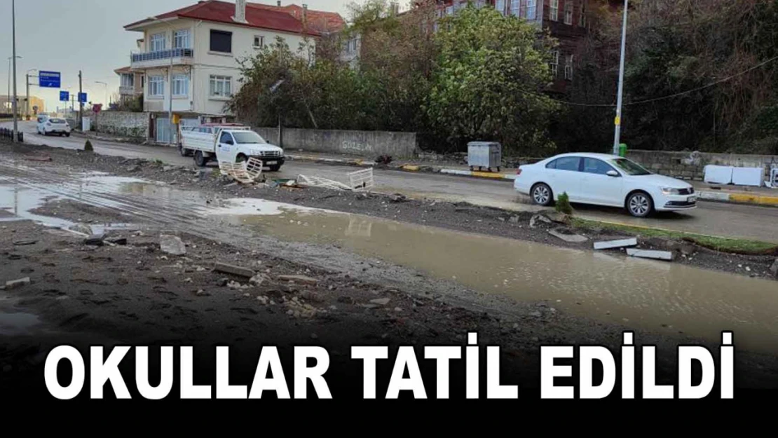 Kastamonu'nun O İlçelerinde Okullar Tatil Edildi