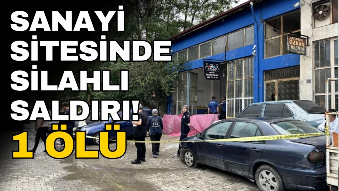 Kastamonu Sanayi Sitesinde Silahlı Saldırı: 1 Ölü