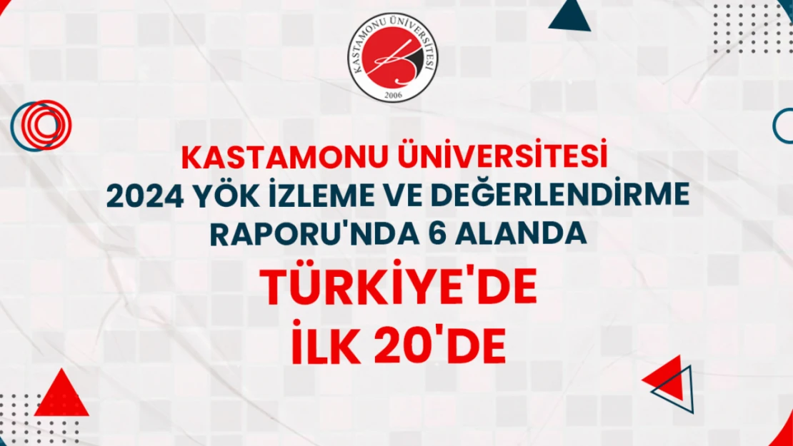 Kastamonu Üniversitesi İlk 20'de