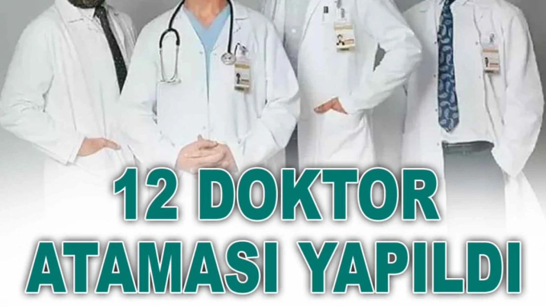 Kastamonu'ya 12 Doktorun Ataması Yapıldı