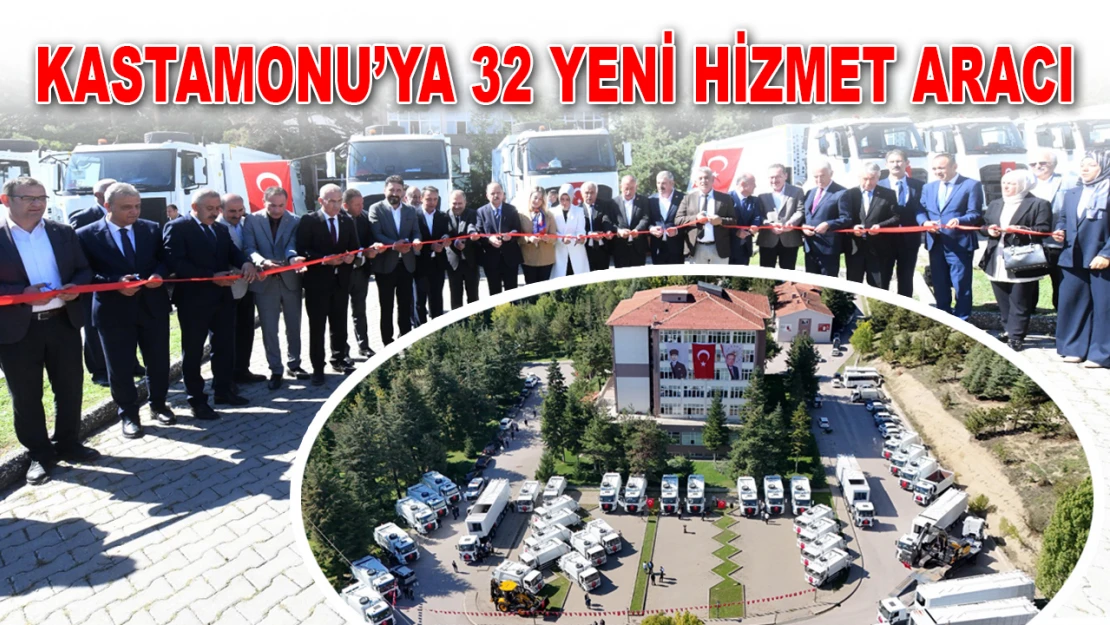 Kastamonu, Yeni Hizmet Araçlarına Kavuştu