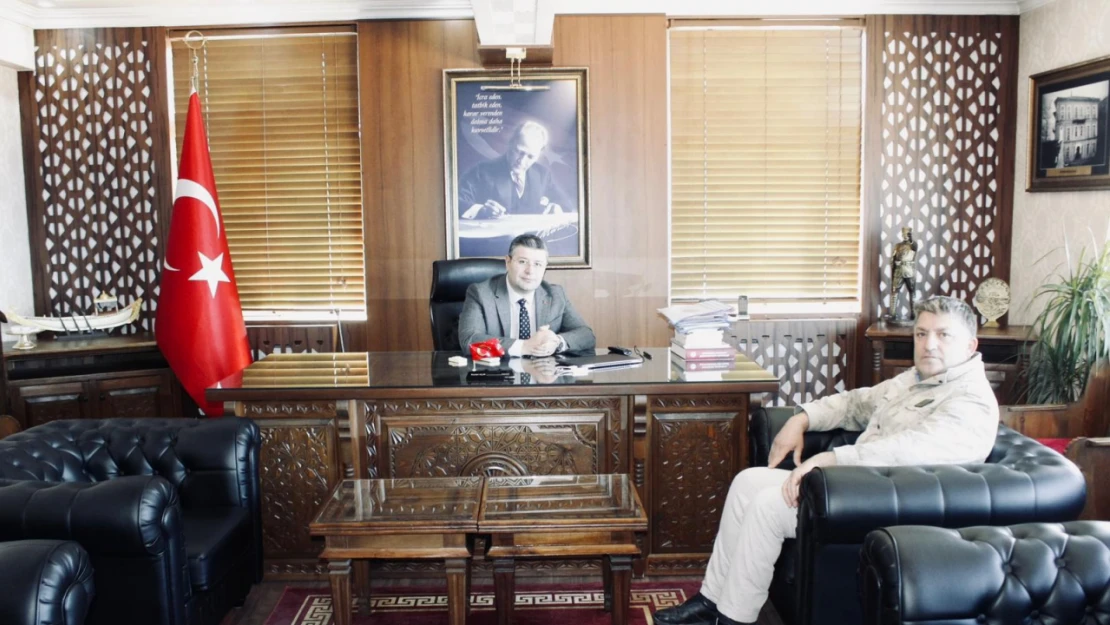 Kaymakam Uçar, Gazi Göçmen'i Ağırladı