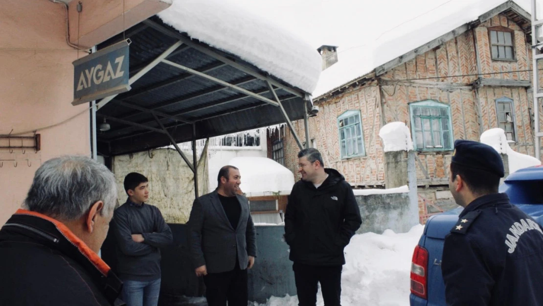 Kaymakam Uçar Karla Mücadele Çalışmalarını İnceledi