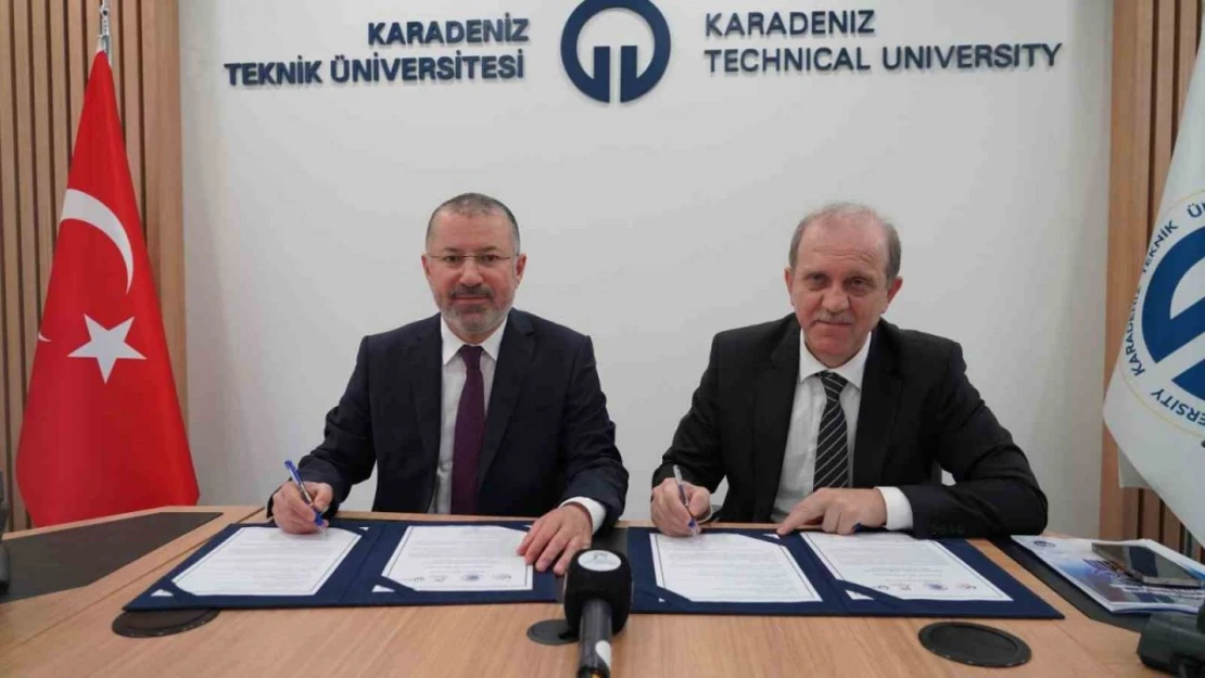 KBÜ İle Karadeniz Teknik Üniversitesi Arasında İş Birliği Protokolleri