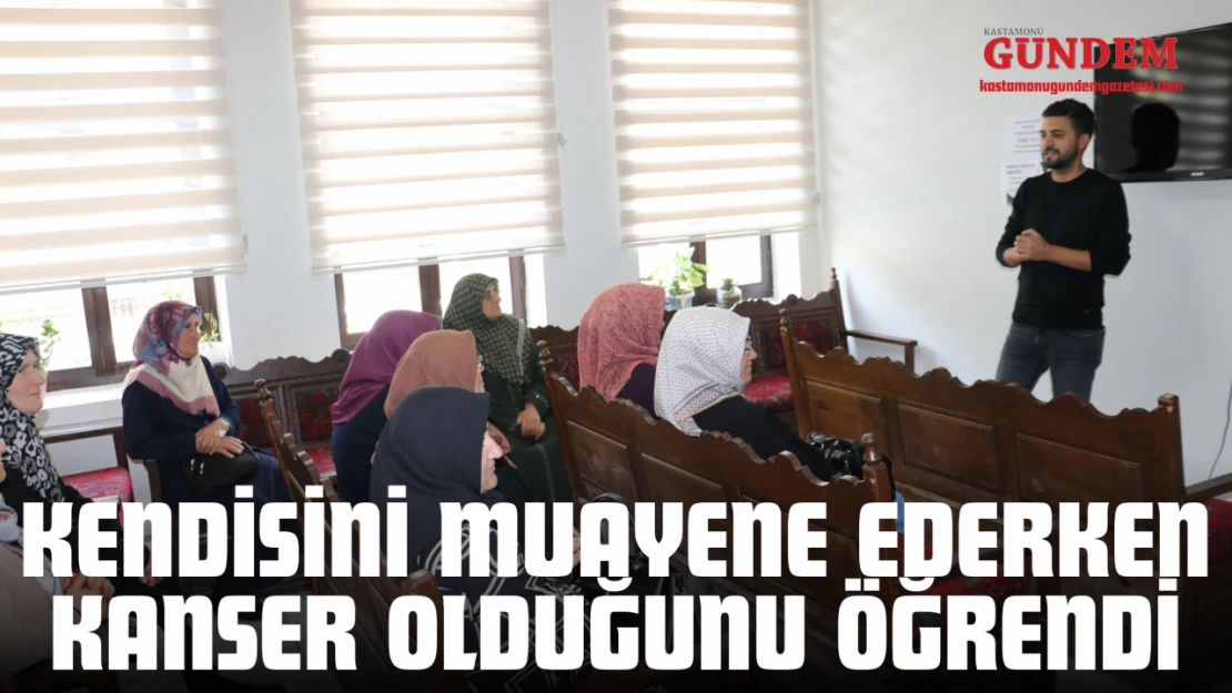 Kendisini Muayene Ederken Kanser Olduğunu Öğrendi