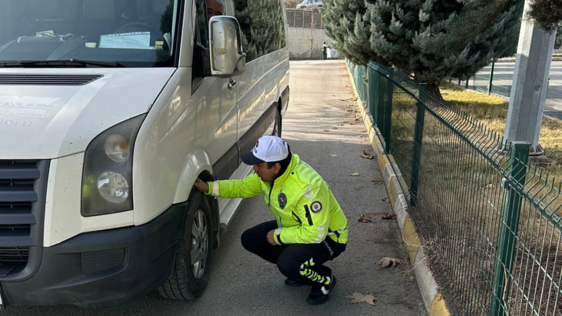 Kış Lastiği Denetimleri Devam Ediyor