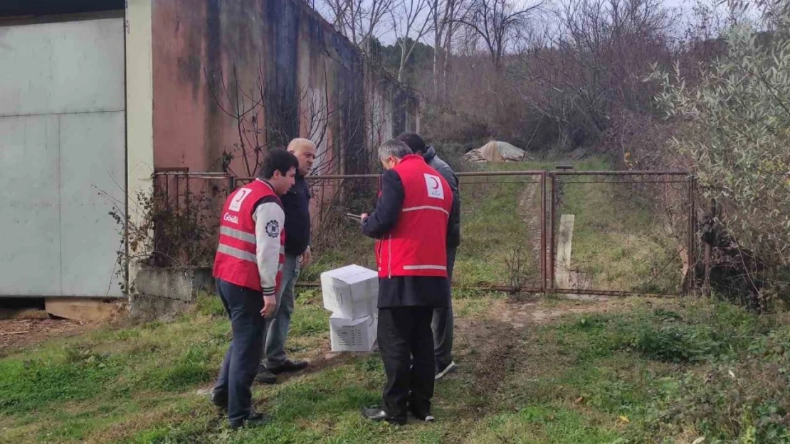 Kızılay'dan Muhtaçlara Yardım Eli