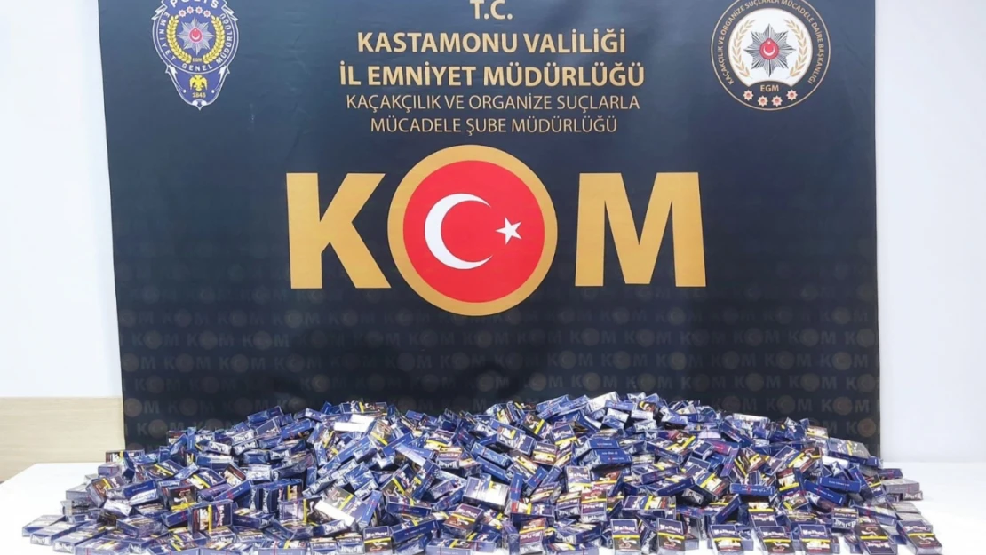 KOM'dan Kaçak Tütün Operasyonu