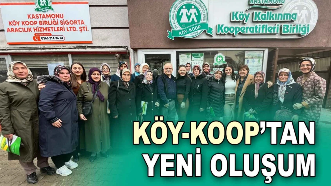 KÖY-KOOP'tan Yeni Oluşum