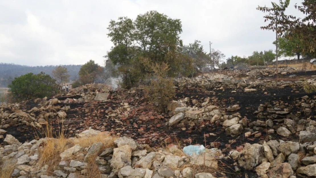 Köydeki Hasar Görüntülendi