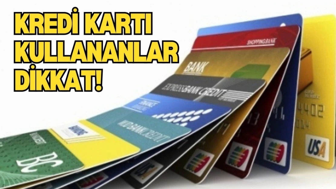 Kredi Kartlarında Uygulanan Azami Faiz Oranı Değişti!