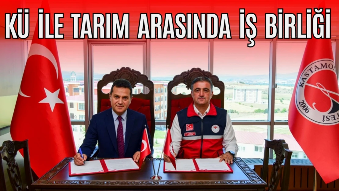 KÜ ile Tarım Arasında İş Birliği