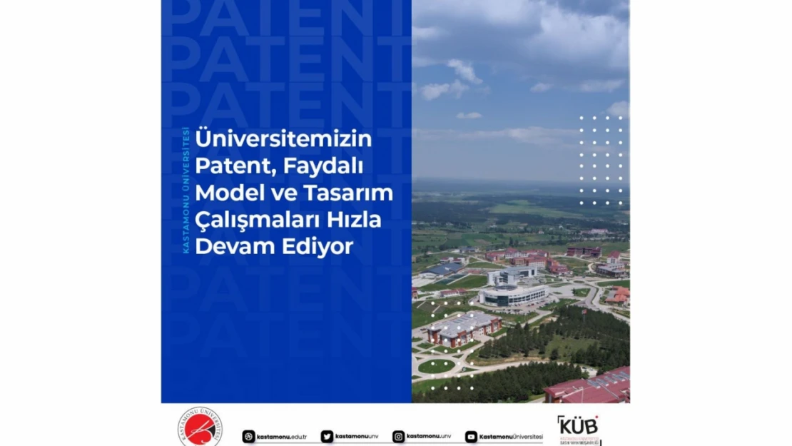 KÜ'nün patent çalışmaları hızla devam ediyor