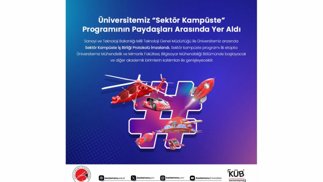 KÜ, Sektör Kampüste Programı'nda yer aldı