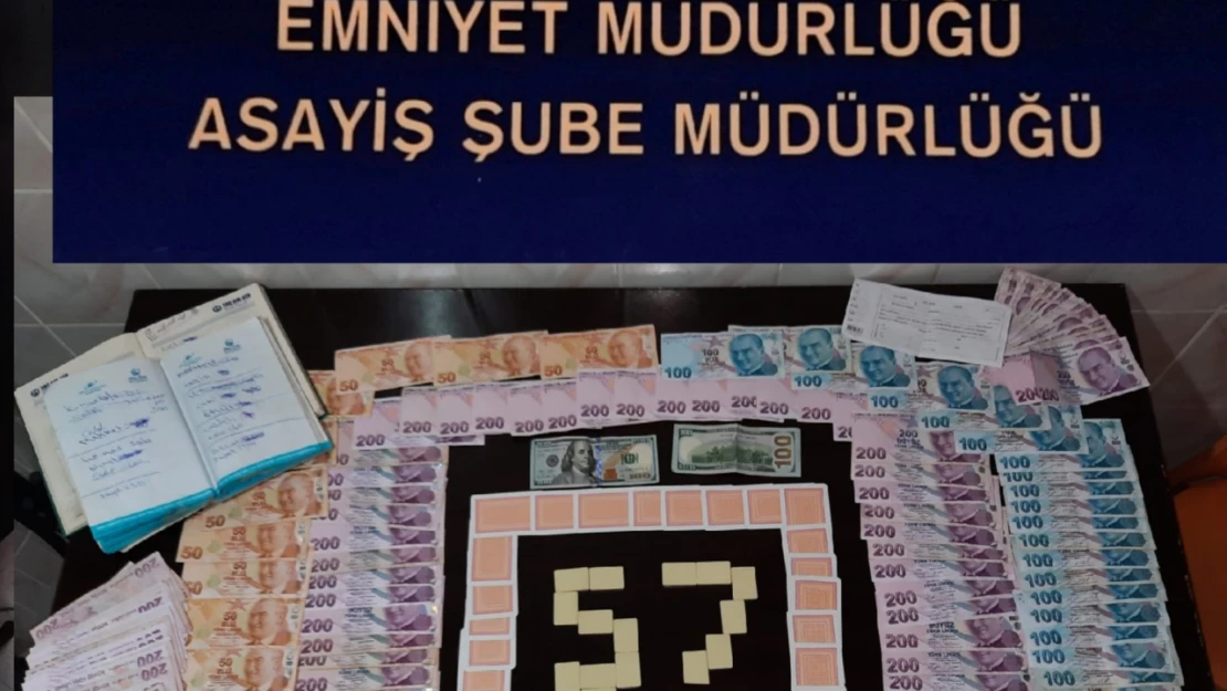 Kumar operasyonu: 8 kişiye 79 bin lira ceza