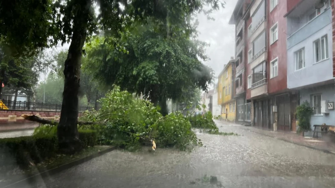 Kuvvetli Yağış O İlçeleri Zorladı