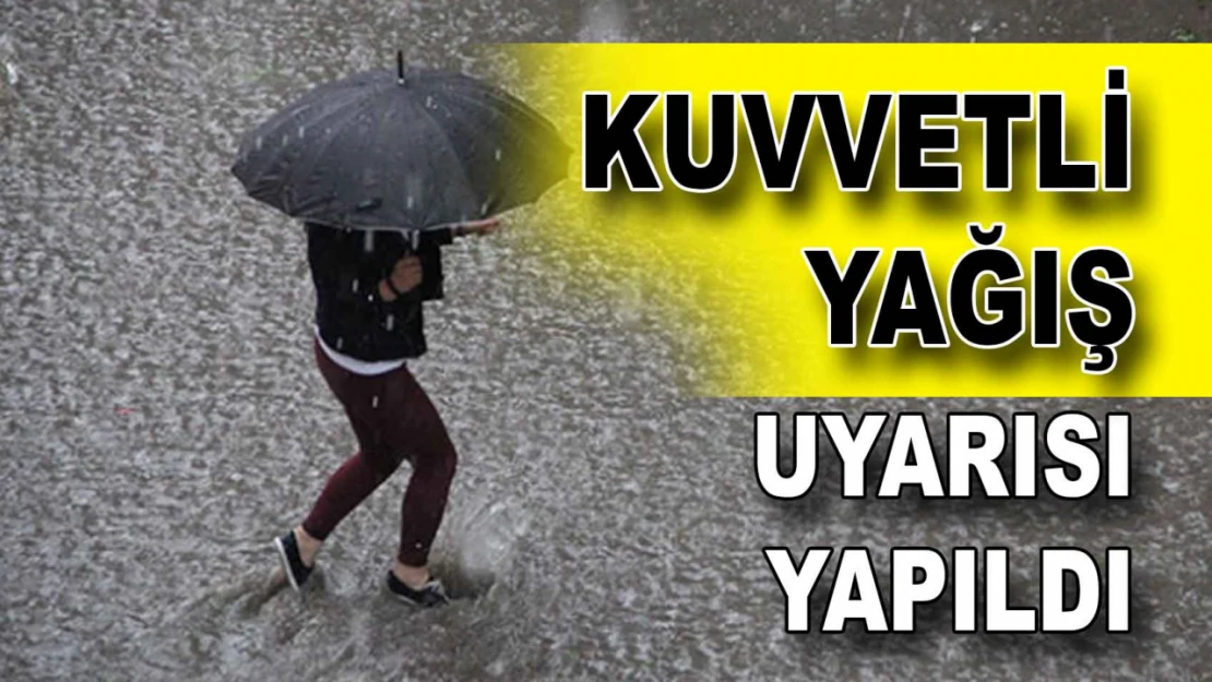 Kastamonu İçin Kuvvetli Yağış Uyarısı Yapıldı