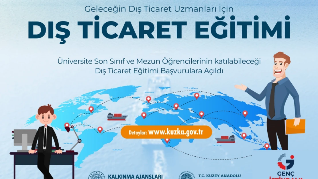 KUZKA Dış Ticaret Eğitimi başvurulara açıldı