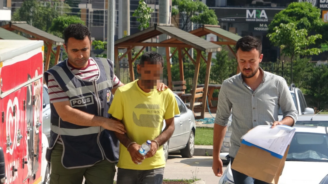 Marangozhane hırsızı yakalandı