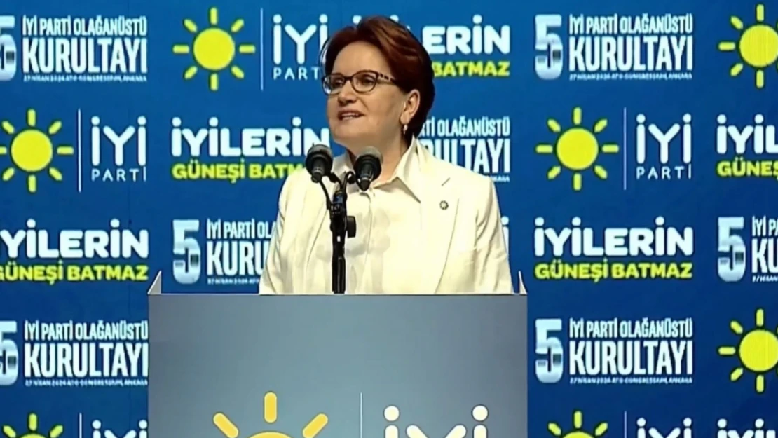 Meral Akşener, İYİ Parti Genel Başkanı Olarak Son Kez Konuştu