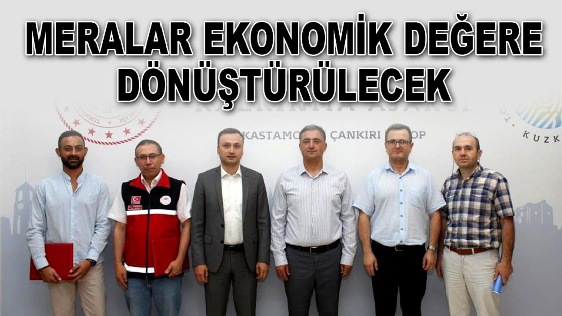 Meralar Ekonomik Değere Dönüştürülecek