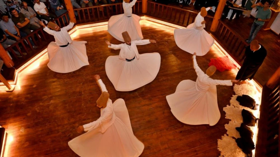 Mevlana taş mescitte anıldı