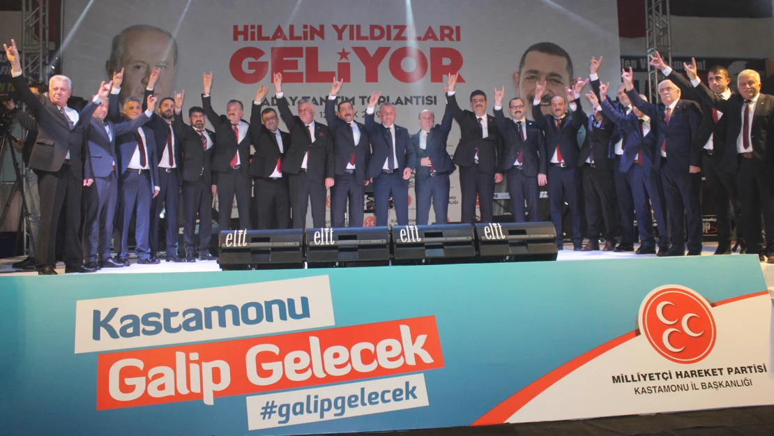 MHP, Belediye Başkan Adaylarını tanıttı